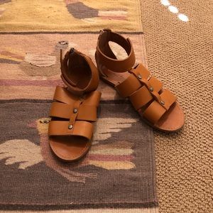 Madewell Flat Leather Sandals